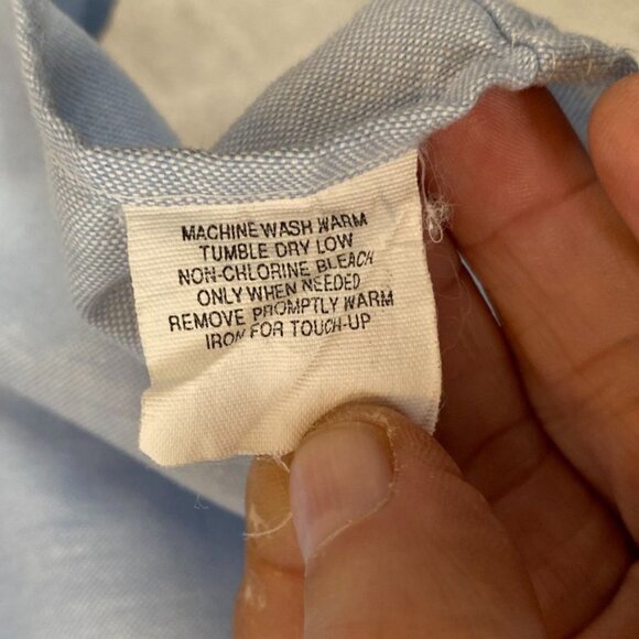 Stafford Mens Dress Shirt 15 Neck Short Sleeve Button Down Classic Workwear Blue - Picture 4 of 9